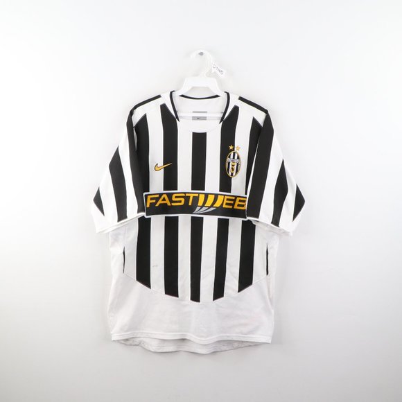 Nike Other - Vintage Nike Juventus FC Striped Soccer Jersey
